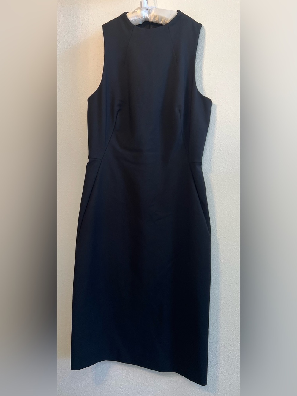 ANTONIO MELANI Black Midi Dress